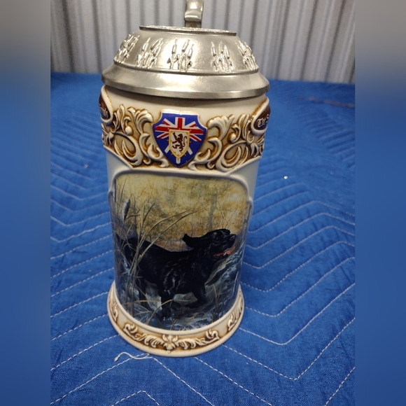 Larry K. Martin Other - Larry K. Martin limited edition sculpted stoneware & pewter beer stein